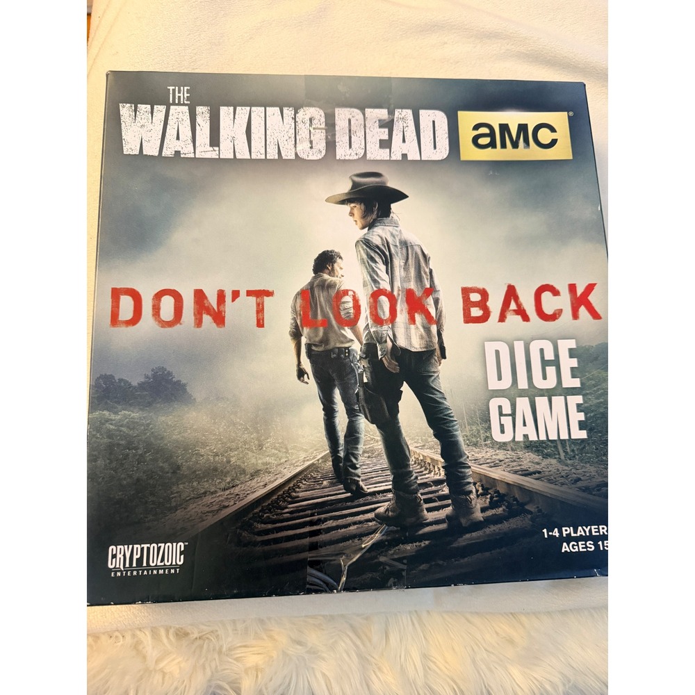 The Walking Dead Don't Look Back Dice Game Cryptozoic AMC 1-4 Players Ages‎ 15+